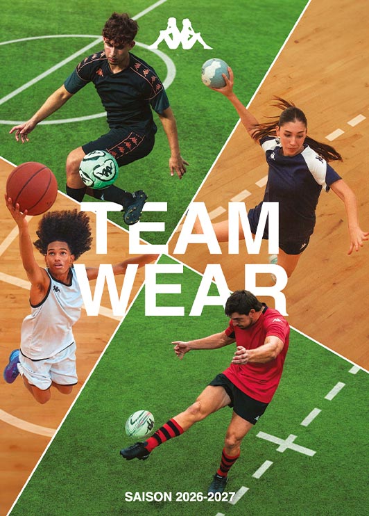 Kappa Teamsport Katalog 2026 Cover